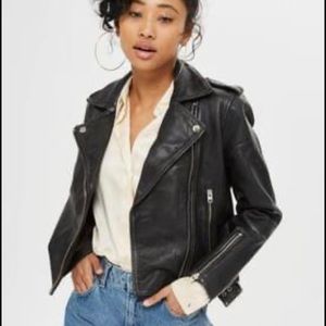 Topshop Moto Leather Jacket